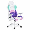 Chaise de Bureau en Cuir PU Multicolore Ergonomique