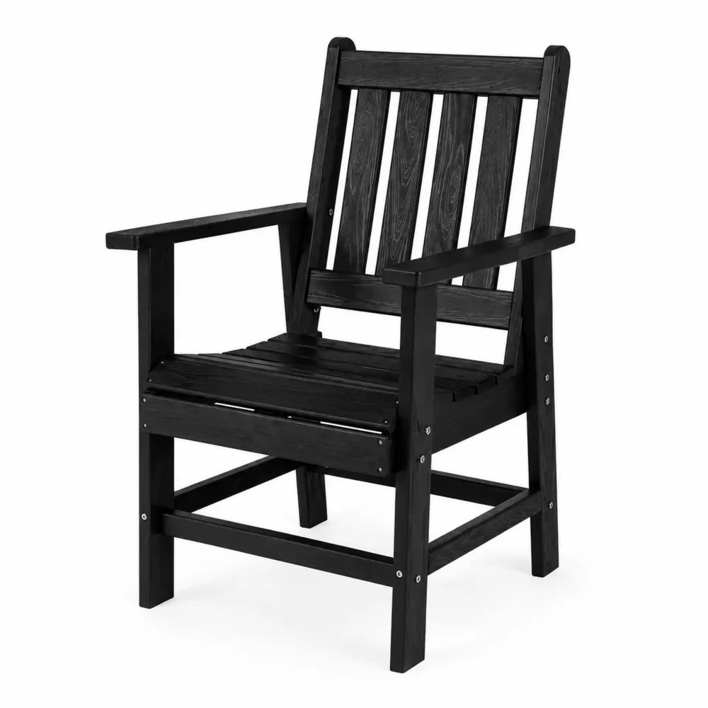 Chaise en bois Noir