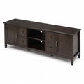 Meuble TV en bois brun